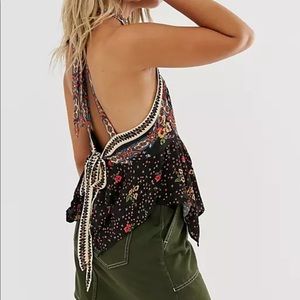 Free People New Wave Halter Top Size S